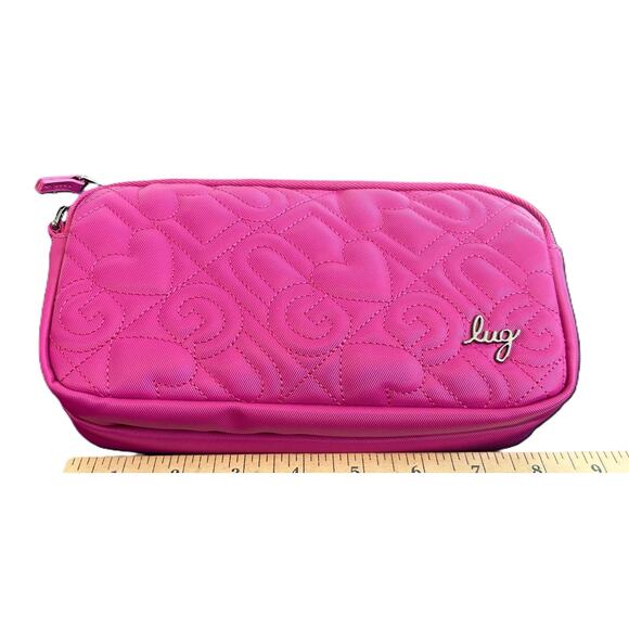 lug Handbags - Lug Coupe XL Crossbody Wallet Orchid Quilted Print Sling Bag